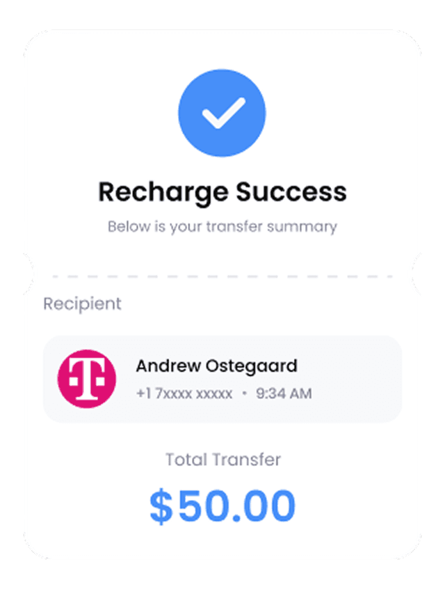 Crypto Mobile Top-Up