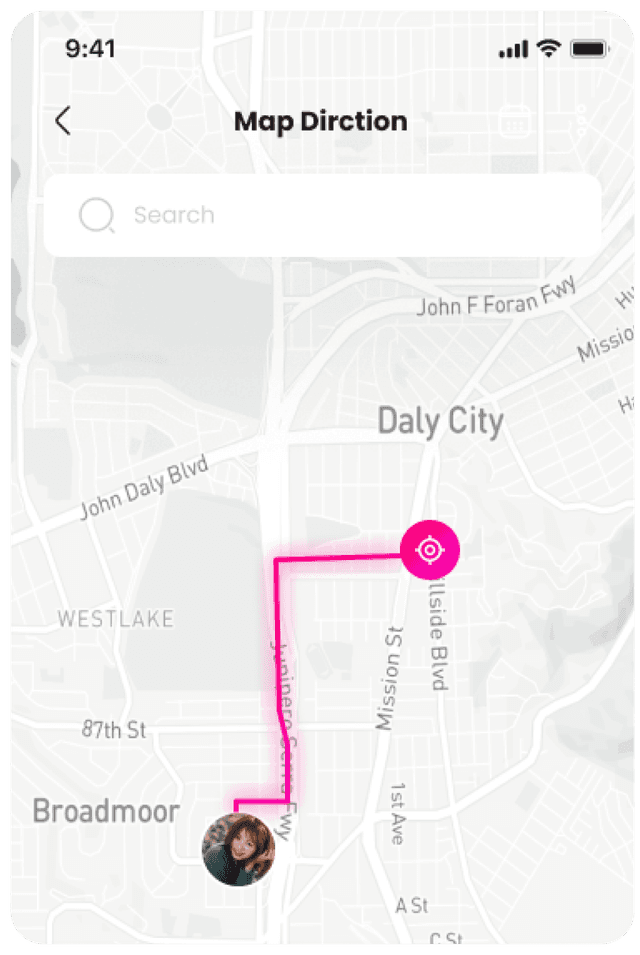 Party Finder: Nearby Events Map