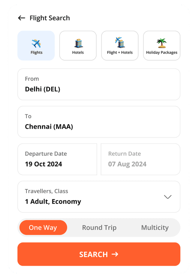 Flights + Hotels Bundles