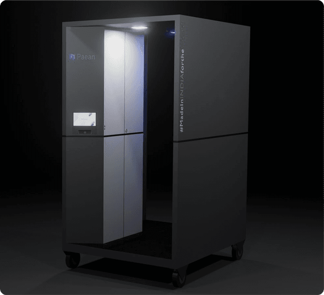 Fully Automated AI Decontamination Booth